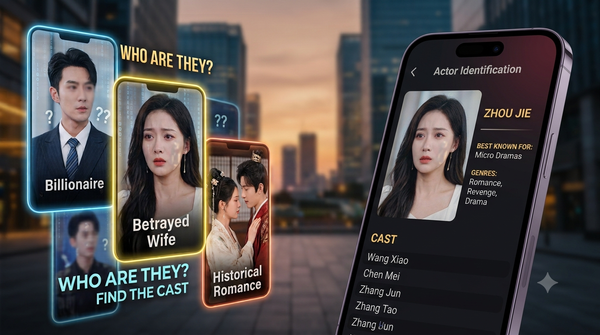 Who Acts in Chinese Micro Dramas? Famous Actors and How to Find Any Cast Name